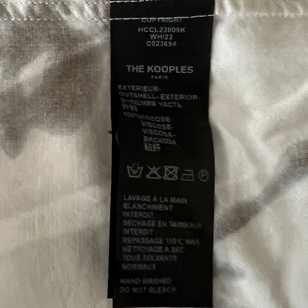 The Kooples Button Down Floral Patterned Shirt - image 4